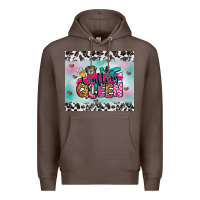 Coffee crafting queen Premium Hoodie - Zillion Design Studio