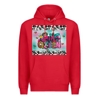 Red crafting queen Premium Hoodie - Zillion Design Studio