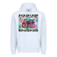 White crafting queen Premium Hoodie - Zillion Design Studio