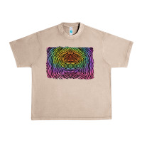 French Oak colorful zebra background Urban Heavy Tee - RanaPortraitStore