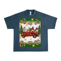 Midnight Navy christmas gnomes truck Urban Heavy Tee - Artiststas