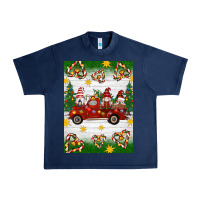 Navy christmas gnomes truck Urban Heavy Tee - Artiststas