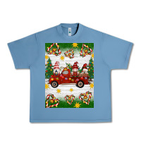 Pebble Blue christmas gnomes truck Urban Heavy Tee - Artiststas