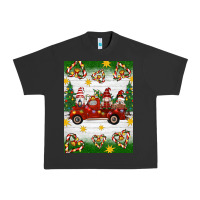 Pigment Black christmas gnomes truck Urban Heavy Tee - Artiststas