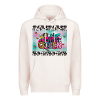 Pale Pink crafting queen Premium Hoodie - Zillion Design Studio