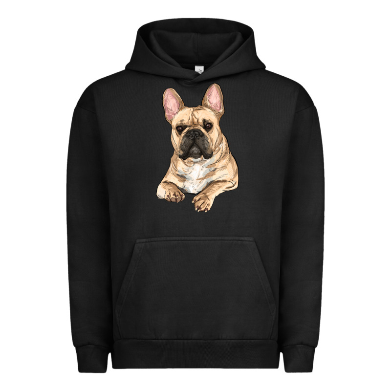 French Bulldog Sitting Urban Hoodie by RanaPortraitStore | Teevron