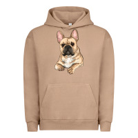 Pigment Burro French bulldog sitting Urban Hoodie - RanaPortraitStore