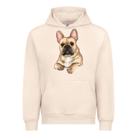 Sandshell French bulldog sitting Urban Hoodie - RanaPortraitStore