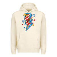 Tofu America lightning bolt Premium Hoodie - texasbilliewilder