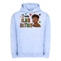 Pigment Grape Ice i am black history afro black boy child juneteenth Urban Hoodie - texasbilliewilder