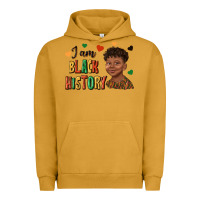 Pigment Peanut Butter i am black history afro black boy child juneteenth Urban Hoodie - texasbilliewilder