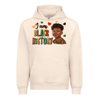 Sandshell i am black history afro black boy child juneteenth Urban Hoodie - texasbilliewilder
