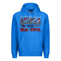True Royal America the beautiful Premium Hoodie - texasbilliewilder