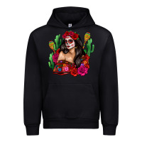 Black mexico girl Urban Hoodie - Zillion Design Studio