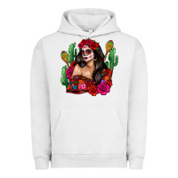Pigment Lunar Rock mexico girl Urban Hoodie - Zillion Design Studio