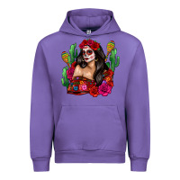 Tulip mexico girl Urban Hoodie - Zillion Design Studio