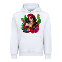 White mexico girl Urban Hoodie - Zillion Design Studio