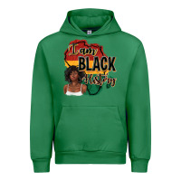 Emerald i am black history Urban Hoodie - texasbilliewilder