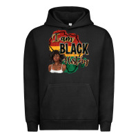 Pigment Black i am black history Urban Hoodie - texasbilliewilder