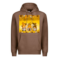 Chestnut bumble bee gnomes Premium Hoodie - Zillion Design Studio