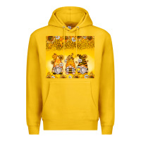 Lemon bumble bee gnomes Premium Hoodie - Zillion Design Studio