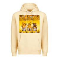 Pina Colada bumble bee gnomes Premium Hoodie - Zillion Design Studio