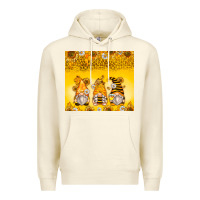 Sandshell bumble bee gnomes Premium Hoodie - Zillion Design Studio