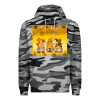 Slate Camo bumble bee gnomes Premium Hoodie - Zillion Design Studio