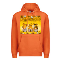 Carrot bumble bee gnomes Premium Hoodie - Zillion Design Studio