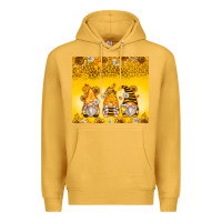 Mustard bumble bee gnomes Premium Hoodie - Zillion Design Studio