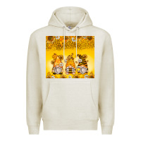 Oatmeal Heather bumble bee gnomes Premium Hoodie - Zillion Design Studio