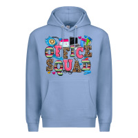 Colony Blue office squad Premium Hoodie - Zillion Design Studio