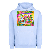 Pigment Grape Ice summer coffee cups Urban Hoodie - Zillion Design Studio