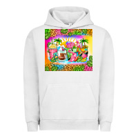 Pigment Lunar Rock summer coffee cups Urban Hoodie - Zillion Design Studio