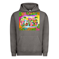 Pigment Tornado summer coffee cups Urban Hoodie - Zillion Design Studio