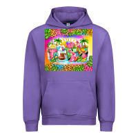 Tulip summer coffee cups Urban Hoodie - Zillion Design Studio