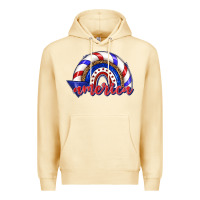 Pina Colada America rainbow Premium Hoodie - texasbilliewilder