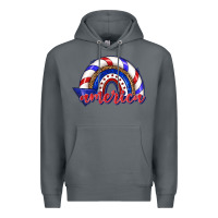 Rock America rainbow Premium Hoodie - texasbilliewilder