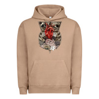 Pigment Burro Flower Skeleton Urban Hoodie - RanaPortraitStore