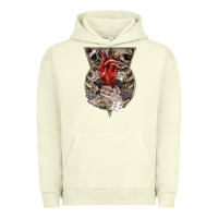 Pigment Pistachio Flower Skeleton Urban Hoodie - RanaPortraitStore