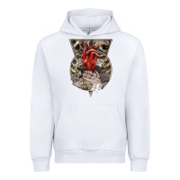 White Flower Skeleton Urban Hoodie - RanaPortraitStore