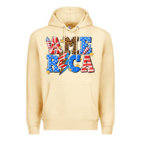 Pina Colada America with lightning bolt Premium Hoodie - texasbilliewilder