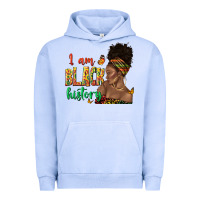 Pigment Grape Ice i am black history afro black woman juneteenth Urban Hoodie - texasbilliewilder