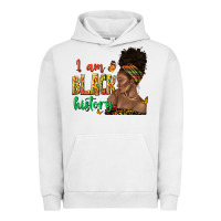Pigment Lunar Rock i am black history afro black woman juneteenth Urban Hoodie - texasbilliewilder