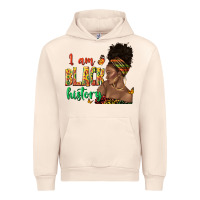 Sandshell i am black history afro black woman juneteenth Urban Hoodie - texasbilliewilder
