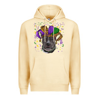 Pina Colada mardi gras pitbull Premium Hoodie - RanaPortraitStore