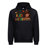 Black i am black history afro girl Urban Hoodie - texasbilliewilder