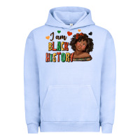 Pigment Grape Ice i am black history afro girl Urban Hoodie - texasbilliewilder