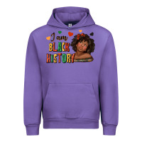 Tulip i am black history afro girl Urban Hoodie - texasbilliewilder