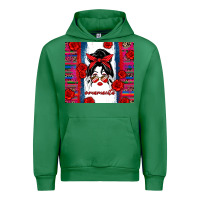 Emerald mamacita serape Urban Hoodie - Zillion Design Studio